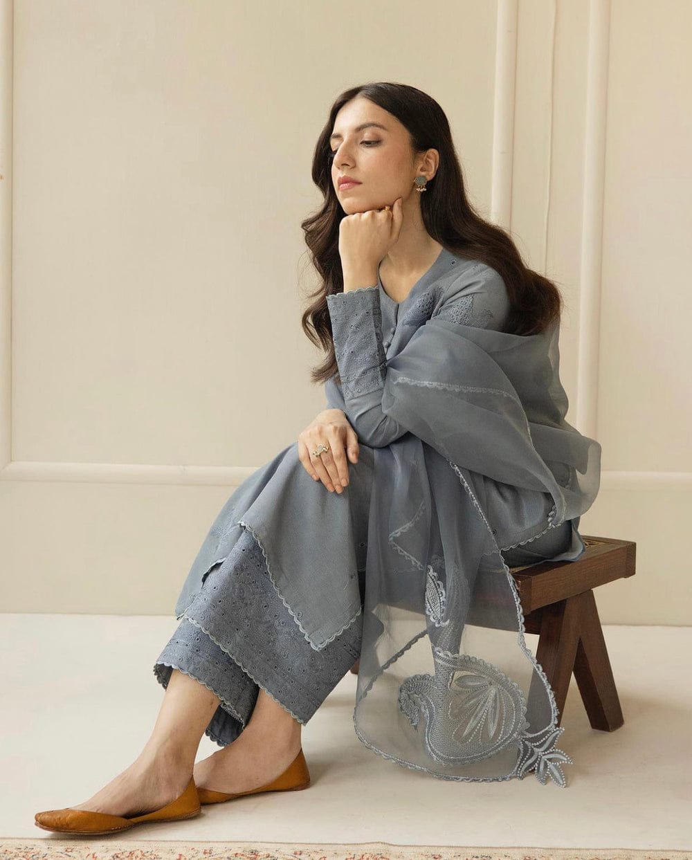 Rang-e- Bahaar |3-piece Stiched Dress