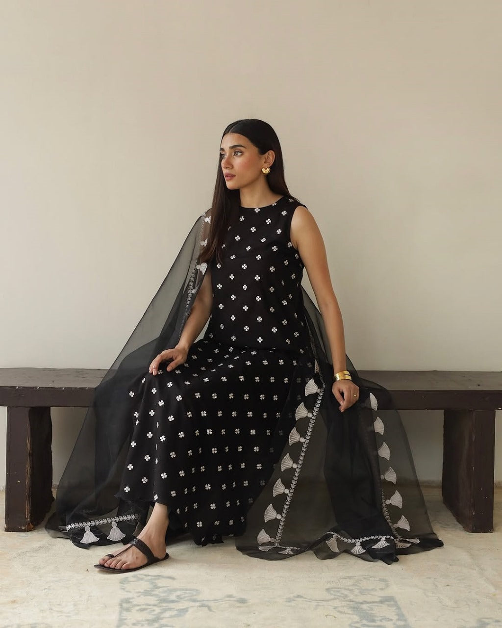 Black Rose Full Sleeves |3-piece Eid Arrival