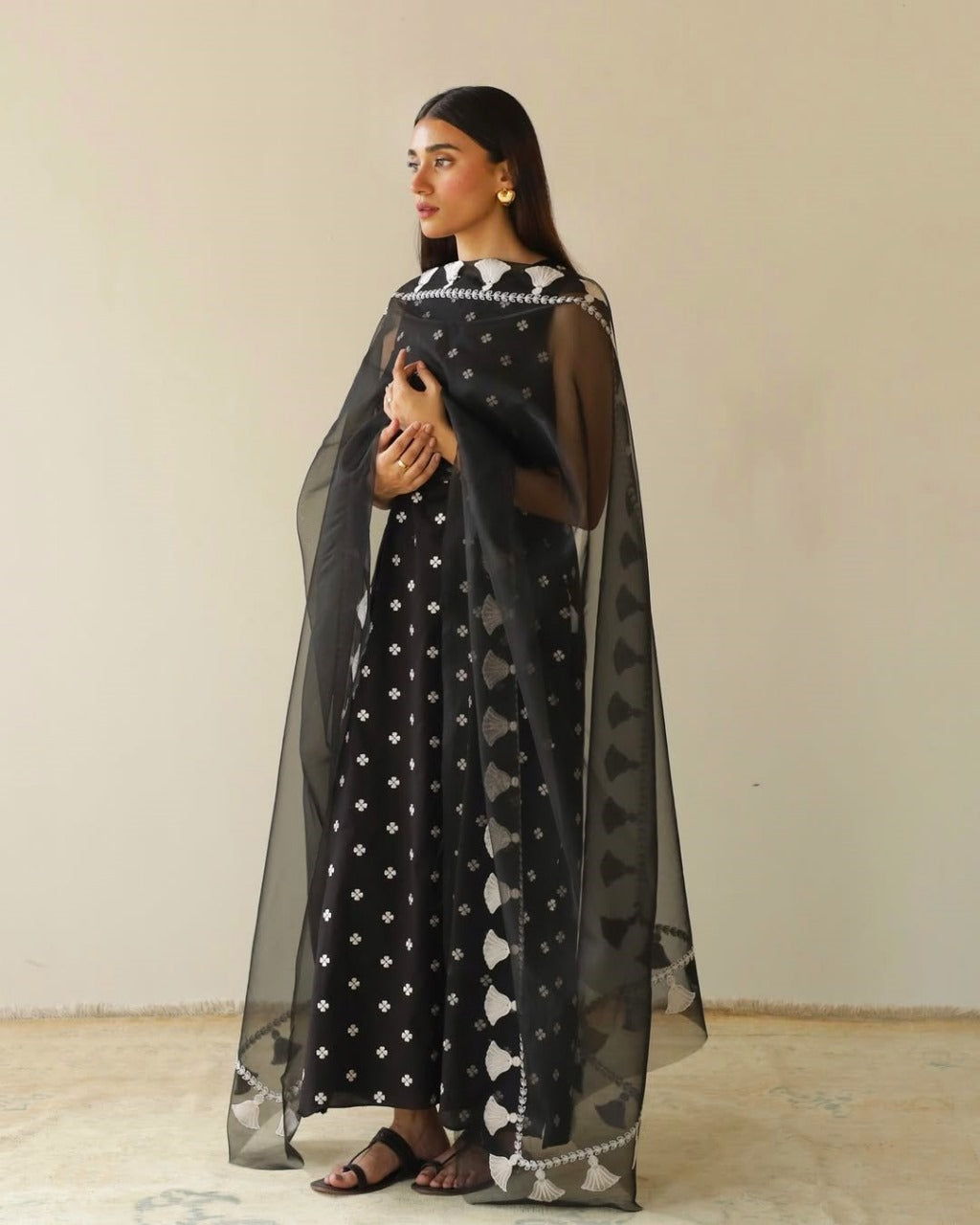 Black Rose Full Sleeves |3-piece Eid Arrival