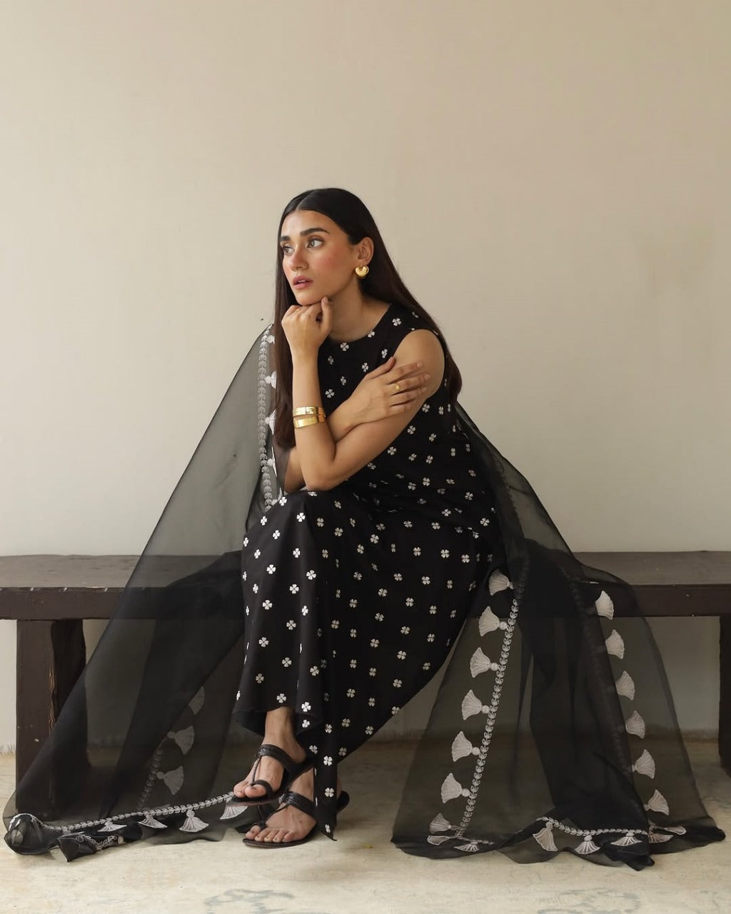 Black Rose Full Sleeves |3-piece Eid Arrival