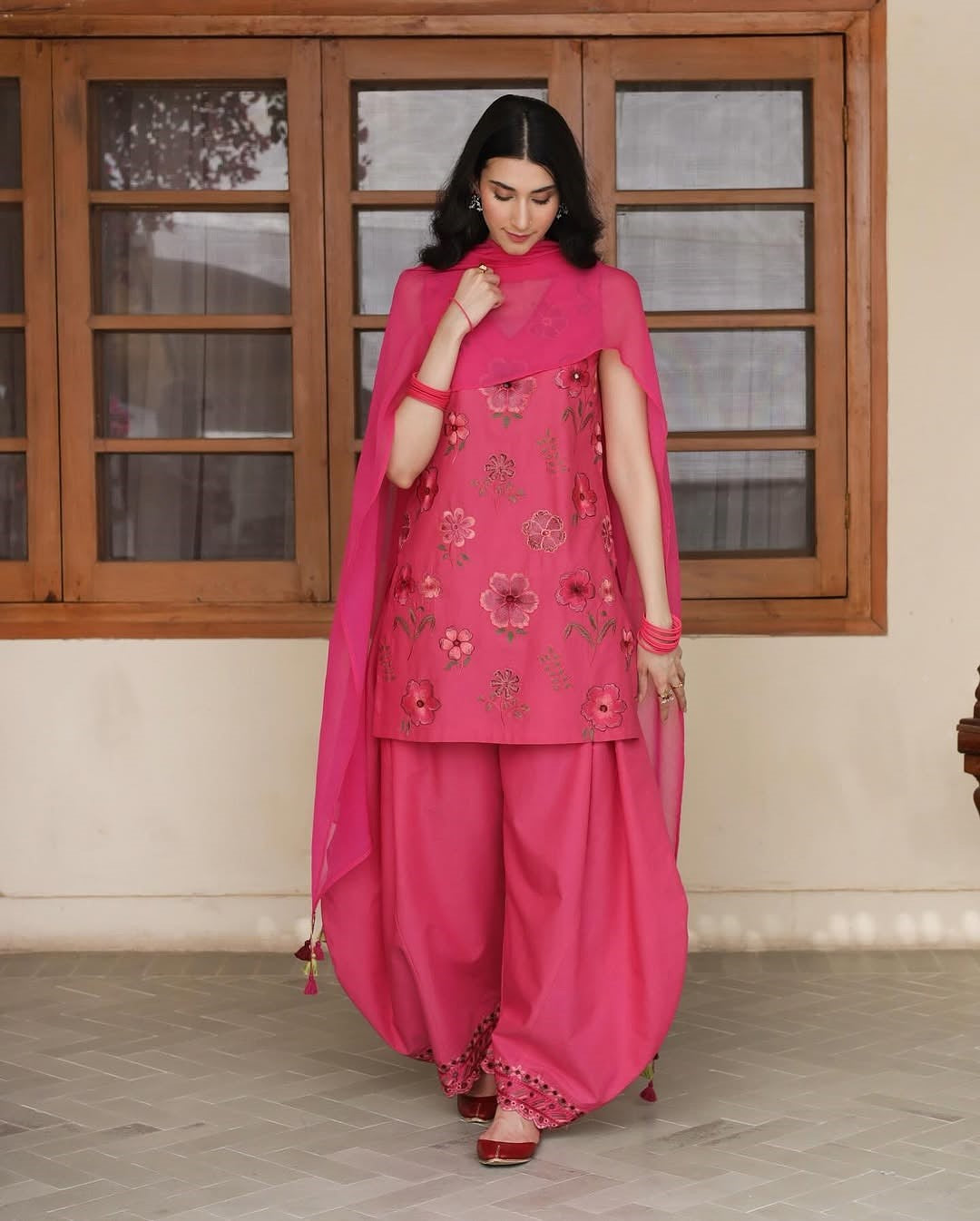 Candy Pink Outfit Full Sleeve's