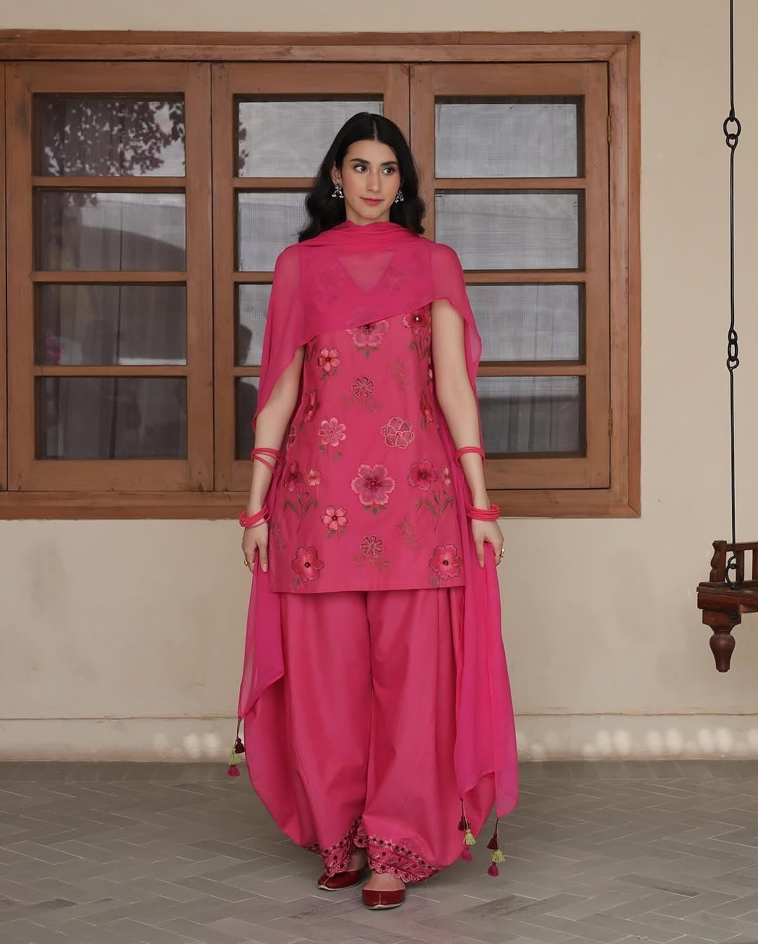 Candy Pink Outfit Full Sleeve's