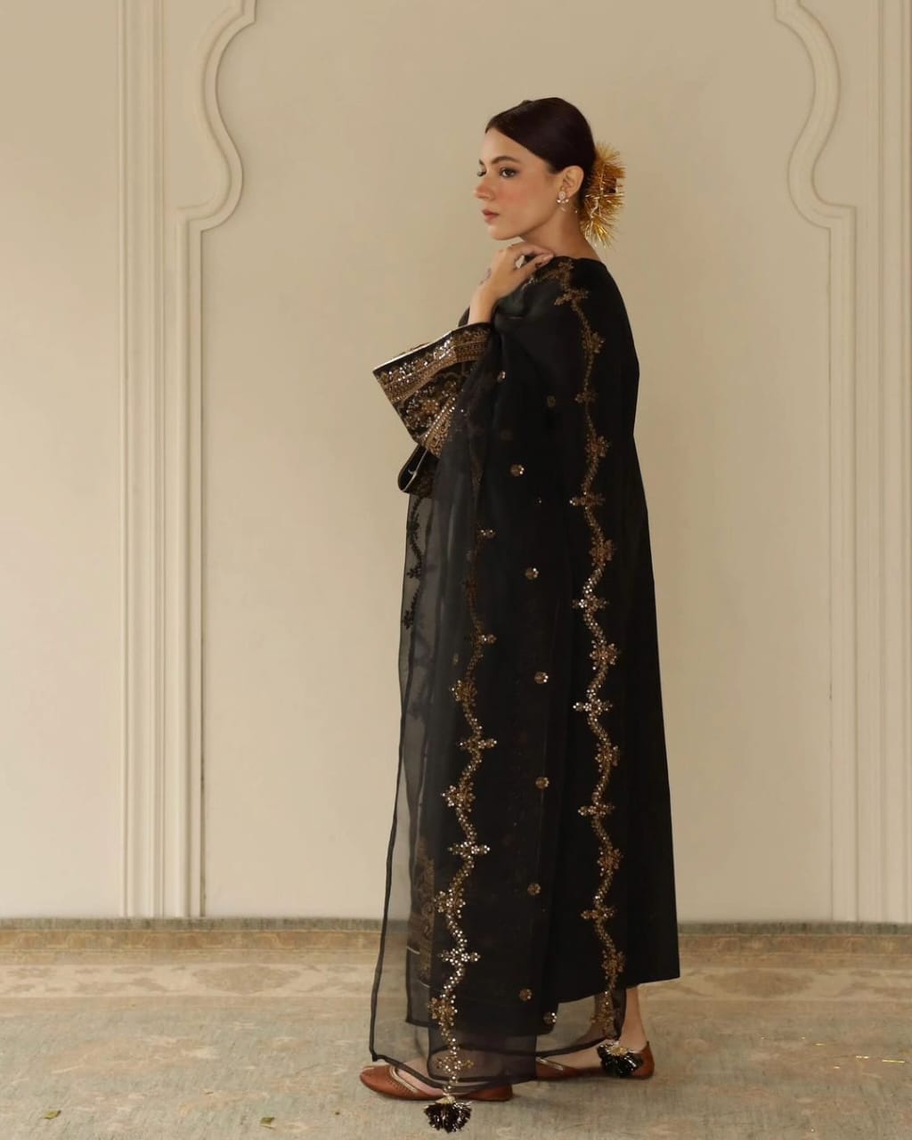 Siyaah 3-piece Stiched Dress