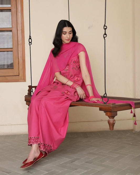 Candy Pink Outfit Full Sleeve's